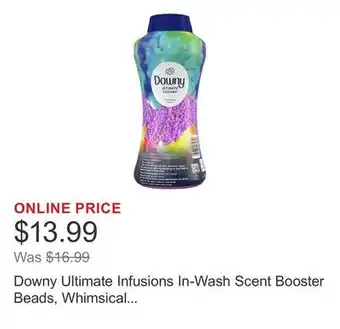 Costco Downy Ultimate Infusions In-Wash Scent Booster Beads, Whimsical Wonder, 24.5 oz offer