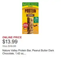 Costco Nature Valley Protein Bar, Peanut Butter Dark Chocolate, 1.42 oz, 30-count offer