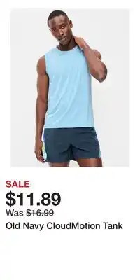 Old Navy Old Navy CloudMotion Tank offer