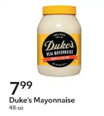 Duke's Mayonnaise