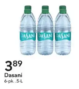 Publix Dasani offer