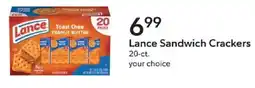 Publix Lance Sandwich Crackers offer