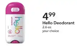 Publix Hello Deodorant offer