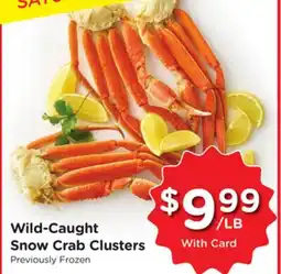 Ralphs Wild-Caught Snow Crab Clusters offer