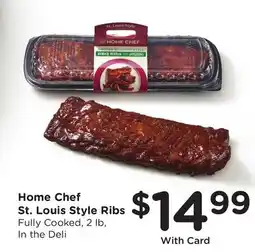Ralphs Home Chef St. Louis Style Ribs offer
