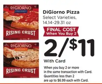 Ralphs DiGiorno Pizza offer
