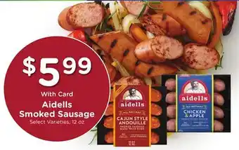 Ralphs Aidells Smoked Sausage offer