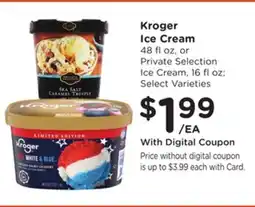 Ralphs Kroger Ice Cream offer