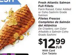 Ralphs Fresh Atlantic Salmon Full Fillets offer