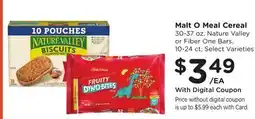 Ralphs Malt O Meal Cereal offer
