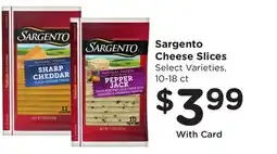 Ralphs Sargento Cheese Slices offer