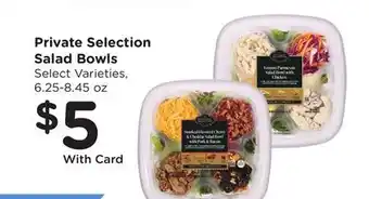 Ralphs Private Selection Salad Bowls offer