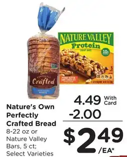 Ralphs Nature's Own Perfectly Crafted Bread offer