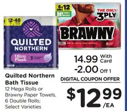 Ralphs Quilted Northern Bath Tissue offer