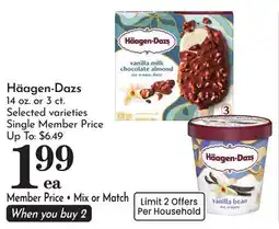 Pavilions Häagen-Dazs offer