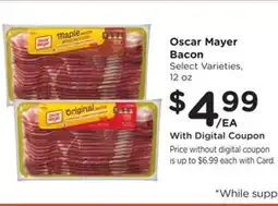 Ralphs Oscar Mayer Bacon offer