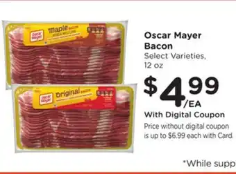 Ralphs Oscar Mayer Bacon offer