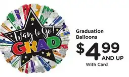 Ralphs Graduation Balloons offer