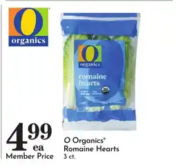 Pavilions O Organics Romaine Hearts offer