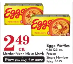 Pavilions Eggo Waffles offer