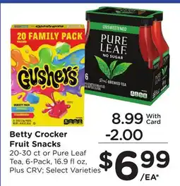 Ralphs Betty Crocker Fruit Snacks offer