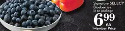 Pavilions Signature SELECT Blueberries offer