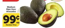 Albertsons Medium Ripe Hass Avocados offer