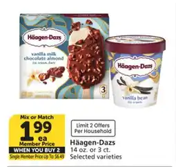 Albertsons Häagen-Dazs offer