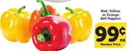 Albertsons Red, Yellow or Orange Bell Peppers offer