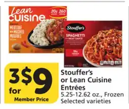 Albertsons Stouffer's or Lean Cuisine Entrées offer