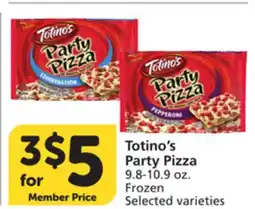 Albertsons Totino's Party Pizza offer