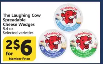 Albertsons The Laughing Cow Spreadable Cheese Wedges offer