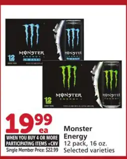 Albertsons Monster Energy offer