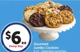 Albertsons Gourmet Jumbo Cookies offer