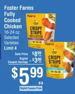Smart & Final Foster Farms Fully Cooked Chicken offer