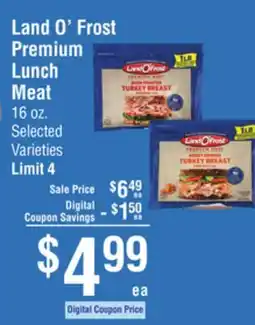 Smart & Final Land O' Frost Premium Lunch Meat offer