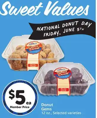 Albertsons Donut Gems offer