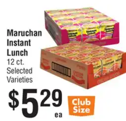 Smart & Final Maruchan Instant Lunch offer