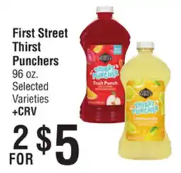 Smart & Final First Street Thirst Punchers offer