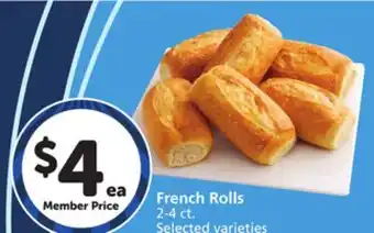 Albertsons French Rolls offer