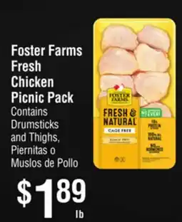 Smart & Final Foster Farms Fresh Chicken Picnic Pack offer