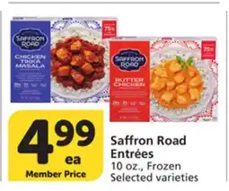 Albertsons Saffron Road Entrées offer
