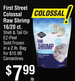 Smart & Final First Street Colossal Raw Shrimp offer