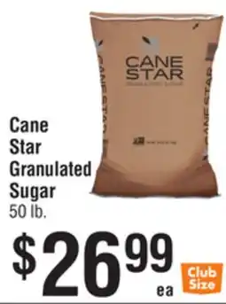 Smart & Final Cane Star Granulated Sugar offer