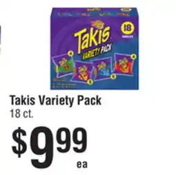 Smart & Final Takis Variety Pack offer