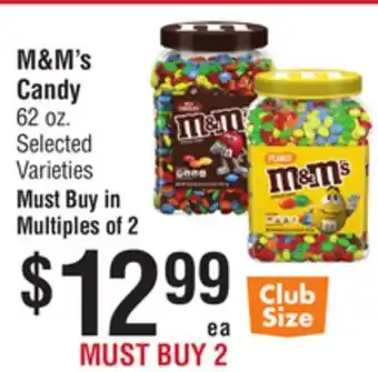 Smart & Final M&M's Candy offer