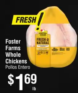 Smart & Final Foster Farms Whole Chickens offer