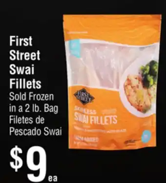 Smart & Final First Street Swai Fillets offer