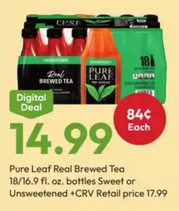 Stater Bros Pure Leaf Real Brewed Tea offer