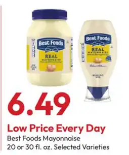 Stater Bros Best Foods Mayonnaise offer